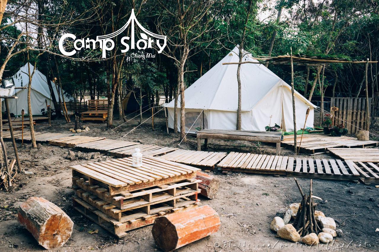 Camp Story Chiangmai Hotell Chiang Mai Exteriör bild